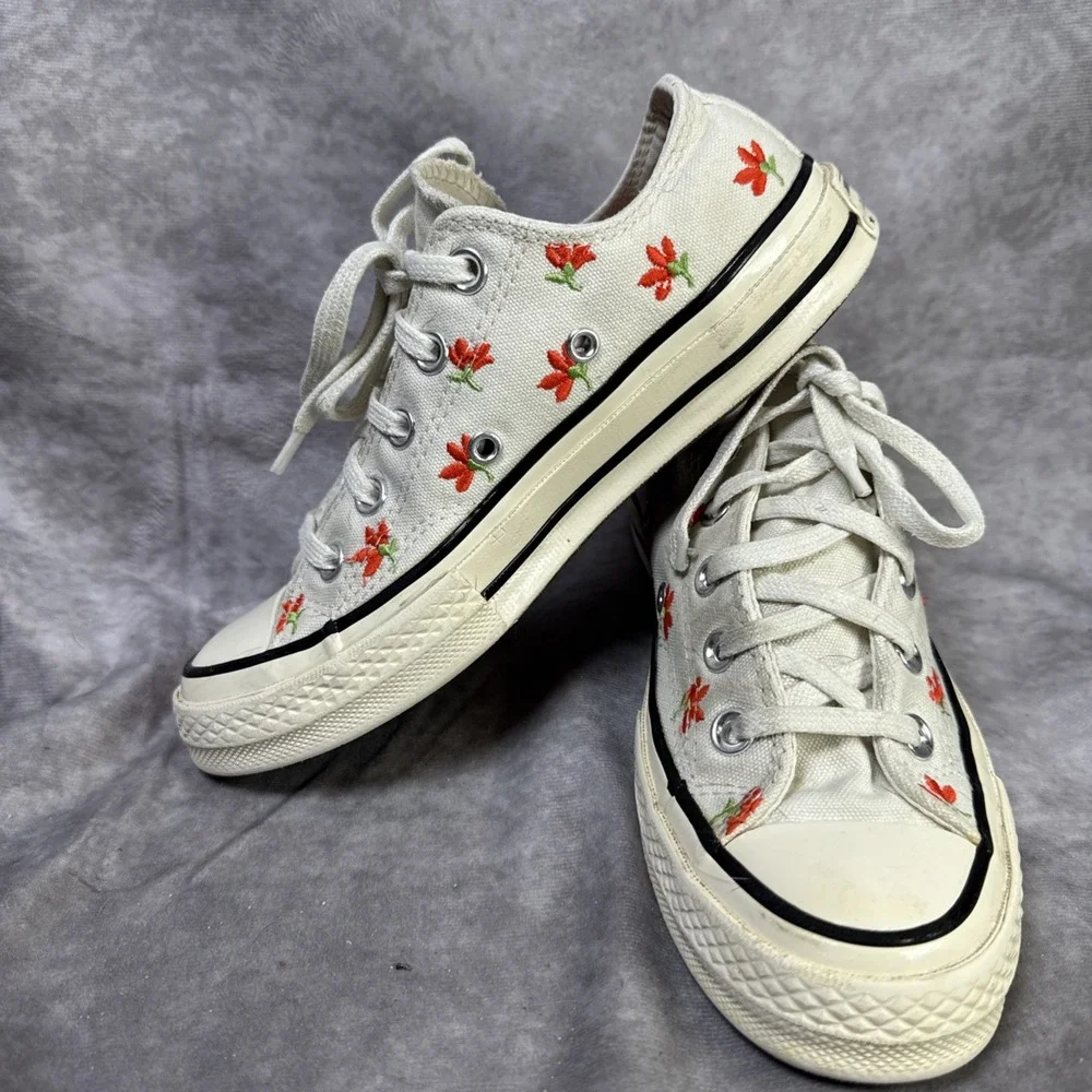 Converse Girls Chuck 70 Low 'Embroidered Garden Party' Shoes Size‎ 3 US 570916C